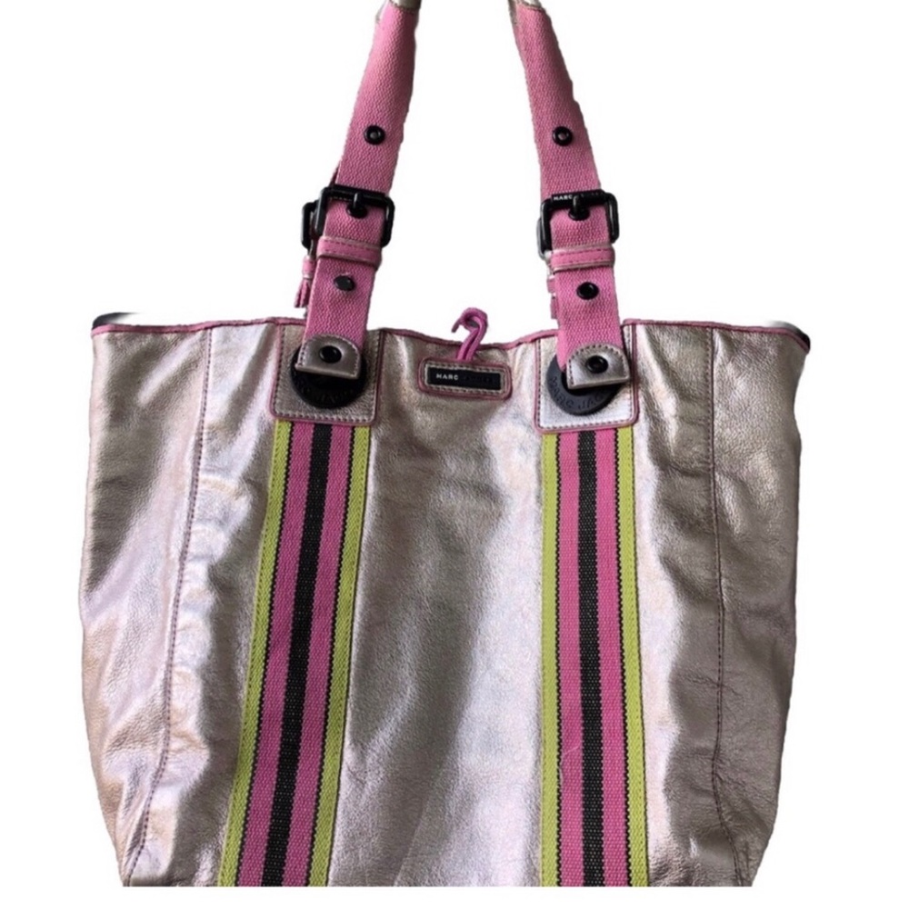 Marc Jacobs Pink Leather 2000’s Tote Bag.